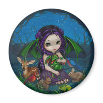 "Dragonling Garden III" Magnet