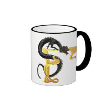 Dragonlore Initial F Coffee Mug