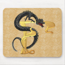 Dragonlore Initial F Mouse Pads