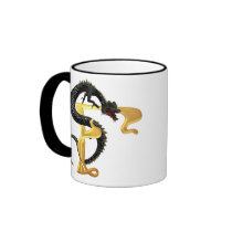 Dragonlore Initial F Coffee Mug
