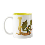 Dragonlore Initial L mugs