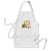Dragonlore Initial M Apron