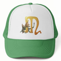 Dragonlore Initial M Mesh Hat