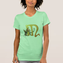 Dragonlore Initial M T-shirt