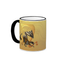 Dragonlore Initial N Coffee Mugs
