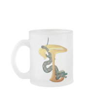 Dragonlore Initial T Coffee Mug