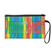 Dragon's Breath - Rainbow Wristlet Clutch