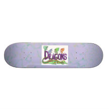 Dragons, dragons everywhere! Skateboard