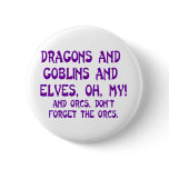 Dragons & elves Button
