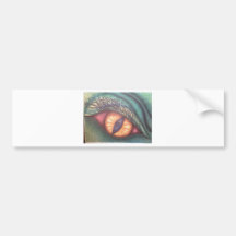 dragons eye bumper sticker