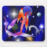 Dragons In Space Mousemats