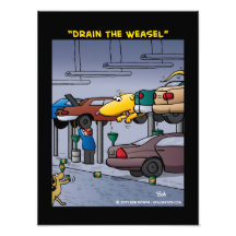 "Drain The Weasel" Photographic Print