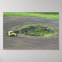 Draining Wetland Poster