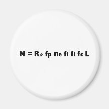 Drake_Equation Fridge Magnet