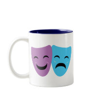 Drama Masks Mugs