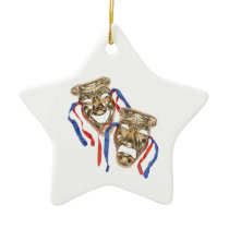 Drama Masks Ornament ornaments