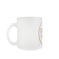 Drama Masks (White & Gold) Mug