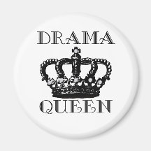 Drama Queen Fridge Magnet