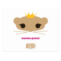 Drama Queen Postcard