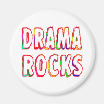 Drama Rocks Magnet