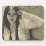 Dramatic actress mousepad
