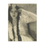 Dramatic actress postcard