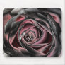 Dramatic black rose mousepad