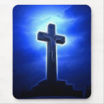 Dramatic Jesus Crucifixion Mouse Pad