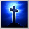 Dramatic Jesus Crucifixion posters