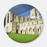 Dramatic Picture Of Fountains Abbey Right Before S Refrigerator Magnet