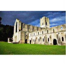 Dramatic Picture Of Fountains Abbey Right Before S Photo Sculpture
