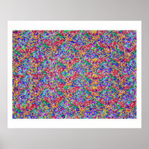 Dramatic Sky High Energy Colour Theraphy Jewel Print
