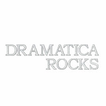 DRAMATICA ROCKS EMBROIDERED POLO SHIRT