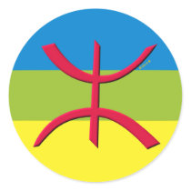 drapeau berbere amazigh autocollants