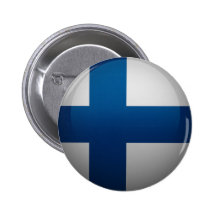 Drapeau de la Finlande Pin's Avec Agrafe
