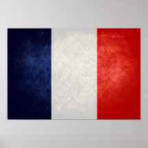 Drapeau de la France Poster