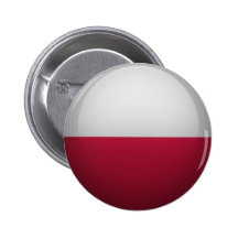 Drapeau de la Pologne Pin's Avec Agrafe