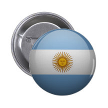 Drapeau de l'Argentine. Badge