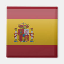 Drapeau de l'Espagne Magnets Pour Réfrigérateur