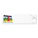 Drapeau République centrafricaine nom en français bumper stickers