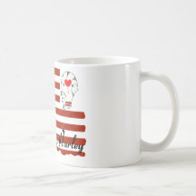 DRAPEAU TDM LOVE MY HARLEY.png Tasse À Café
