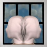 draped figures poster