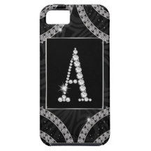 Draped In Diamonds - Initial A