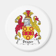 Draper Family Crest Magnet