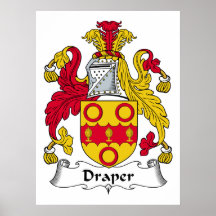 Draper Family Crest Print