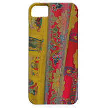 Drapes of a portable temple, Singapore iPhone 5 Cases