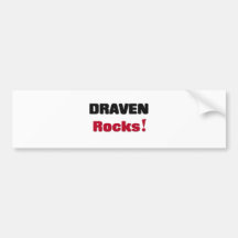Draven Rocks Bumper Stickers