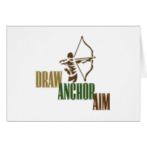 Draw. Anchor. Aim. Card