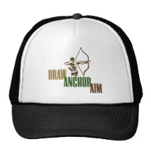 Draw. Anchor. Aim. Hat