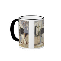 Drawing Water for Breakfast, Utamaro, 1795 Coffee Mugs